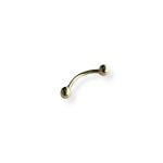 14 Ayar Kavisli Piercing 20mm