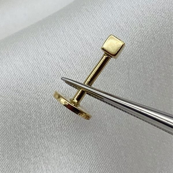 Kulak Dil 14 Ayar Altın Piercing | PRC118 | Gold Piedra