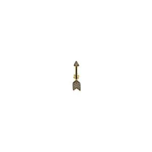 Ok Modeli 14 Ayar Altın Tragus | TRG00012