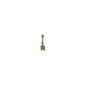 Ok Modeli 14 Ayar Altın Tragus | TRG00012