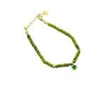 Yeşim Taşı Gözlü Charm Bileklik