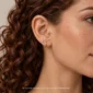 Uçak Modeli Altın Tragus Piercing