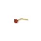 Tırnaklı Kırmızı Yakut Renkli Taşlı 14 Ayar Altın Hızma