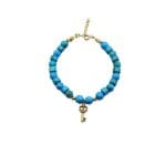Anahtar Charm Firuze Taşlı Bileklik | 23BL1003