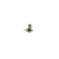 Yeşil Göz Altın Tragus Piercing | TRG00063