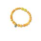 Nazar Charm Bebek Kehribar Bileklik | 25BL91