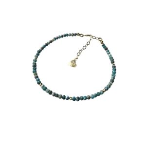 İnce Apatit 14K Altın Bileklik | 25BL175