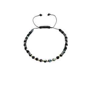 Hematit Taşı Altın Bileklik | 25BL225