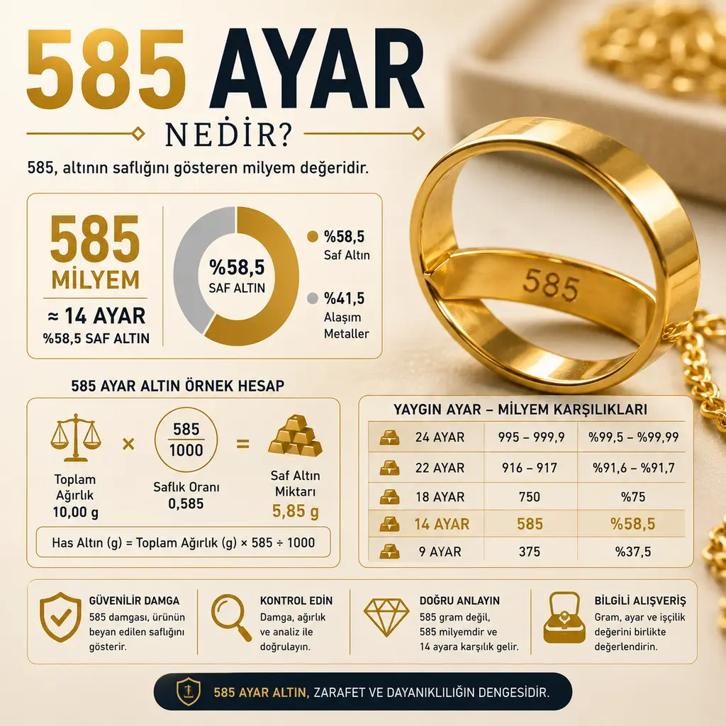 585 Ayar Nedir?