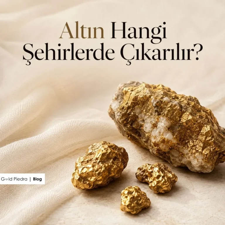 Altın Hangi Şehirlerde Çıkarılır?