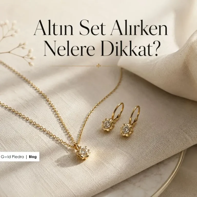 Altın Set Alırken Nelere Dikkat Edilmeli?