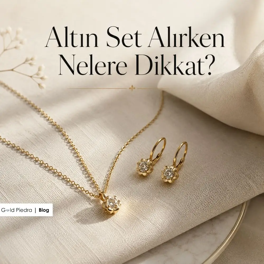 Altın Set Alırken Nelere Dikkat Edilmeli?