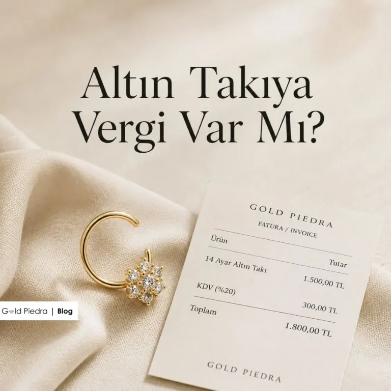 Altın Takıya Vergi Var Mı?