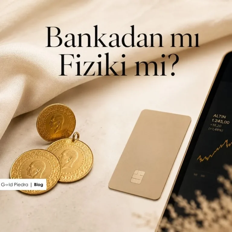 Bankadan Altın Almak Mı Fiziki Altın Almak Mı?