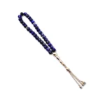 Küre Kesim Lapis Lazuli Altın Tesbih