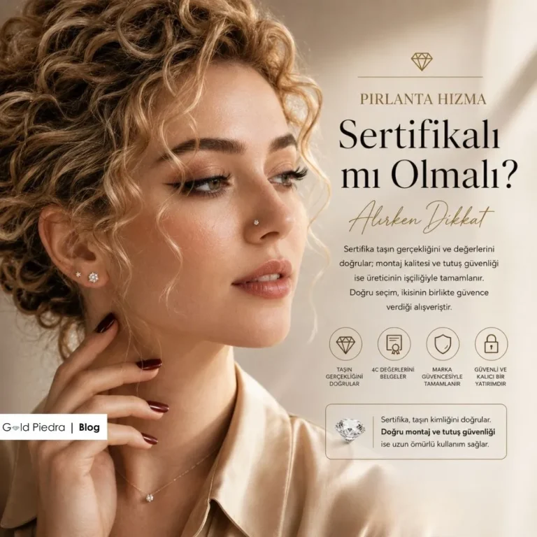 Gold Piedra uzmanlarından pırlanta hızma sertifikası ve güvenli alışverişte dikkat edilmesi gerekenler kapak görseli.