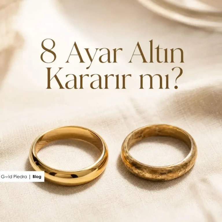 8 Ayar Altın Kararır mı?