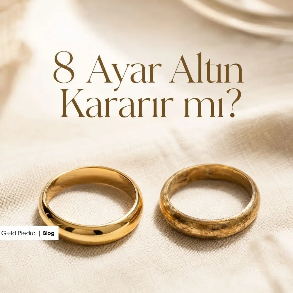 8 Ayar Altın Kararır mı?