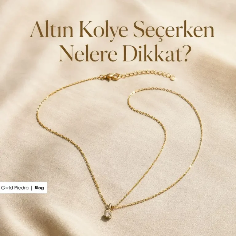 Altın Kolye Seçerken Nelere Dikkat Edilmeli?