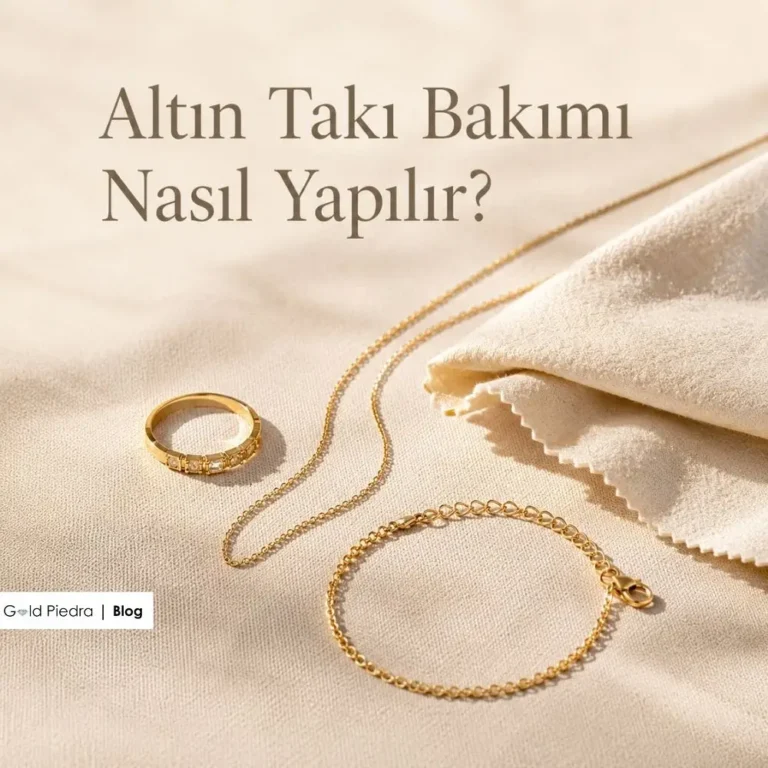 Altın Takı Bakımı Nasıl Yapılır?