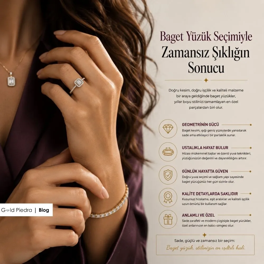 Doğru baget yüzük seçimi için hizalama günlük kullanım ve kaliteli işçilik kriterleri.