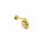 14 Ayar Altın Kurukafa Figürlü Tragus Piercing
