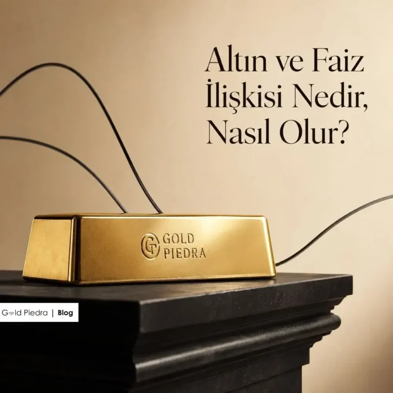 Altın ve Faiz İlişkisi Nedir, Nasıl Olur?