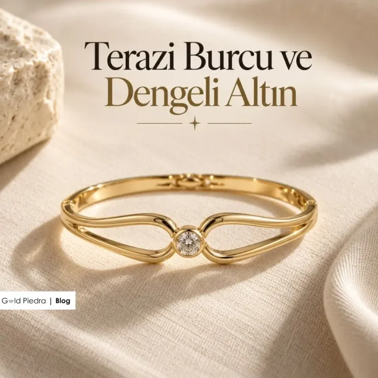 Terazi Burcu Kadınları İçin Trend Altın Takı Tasarımları