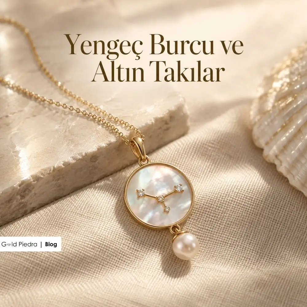 Yengeç Burcu Kadınlarının Tarzına Uygun Altın Takılar